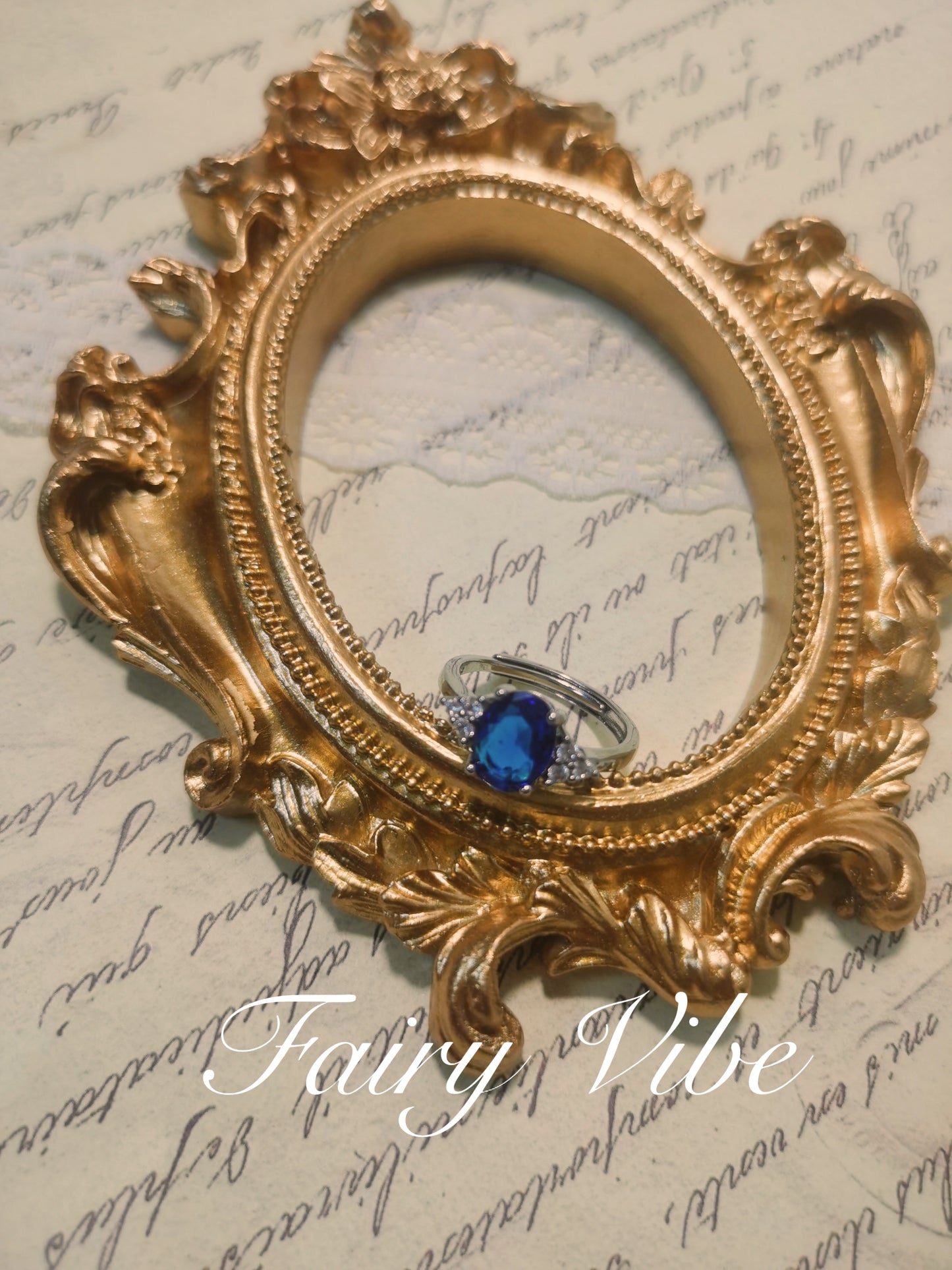 Oval Cut Royal Blue Silver Ring Daily Ring