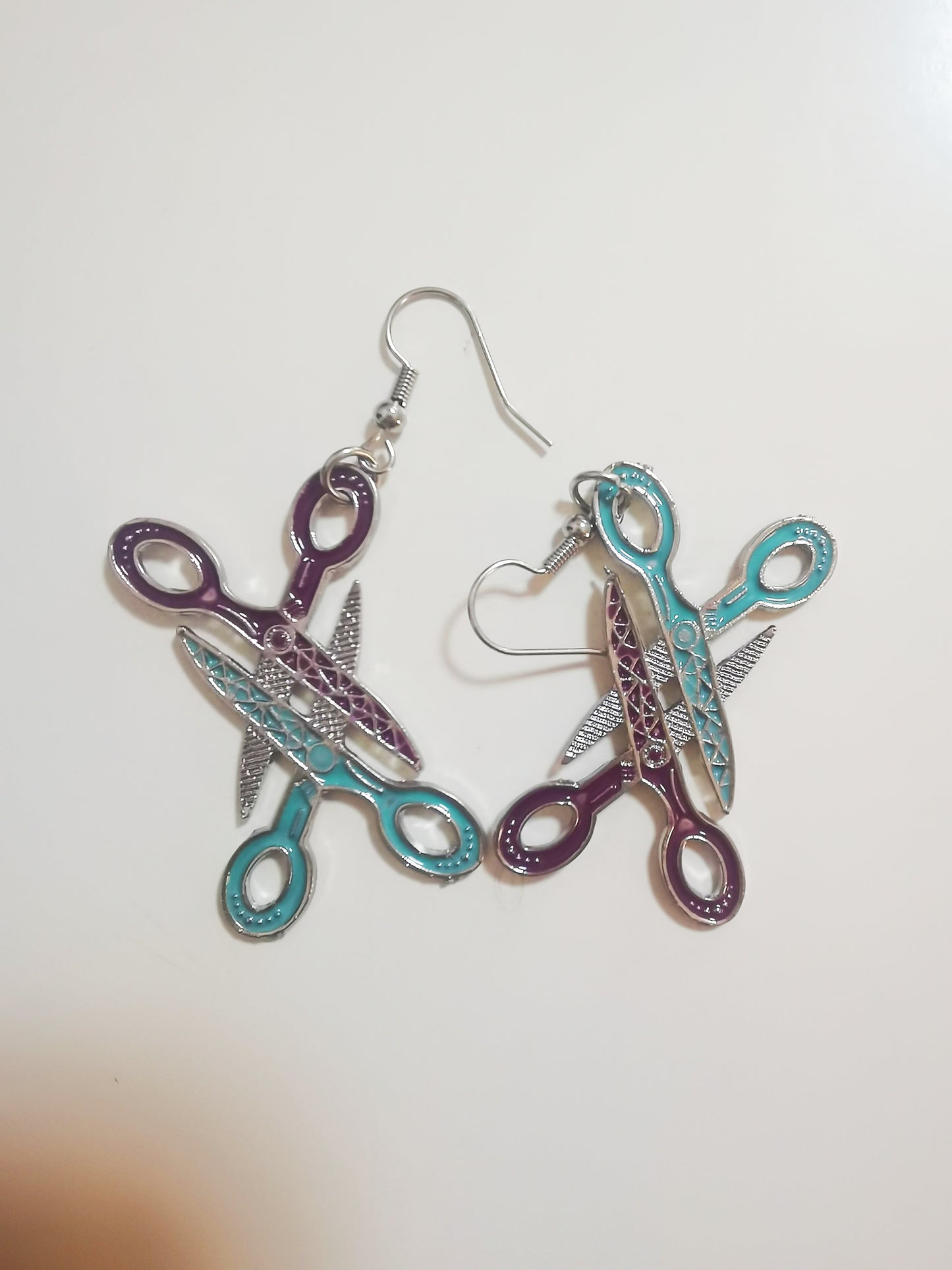 Scissors Shaped Earring cool earrings daily fashion creative gift